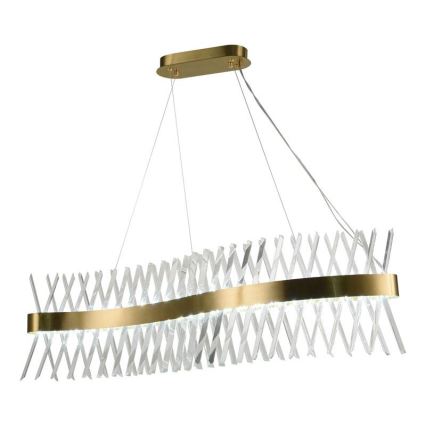LED dimmbarer Kristall-Kronleuchter an Kabel LED/95W/230V 3000-6500K + Fernbedienung