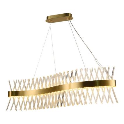 LED dimmbarer Kristall-Kronleuchter an Kabel LED/95W/230V 3000-6500K + Fernbedienung