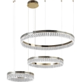 LED-dimmbarer Kristall-Pendelleuchter an Seil THALIA LED/120W/230V 3000-6000K + Fernbedienung