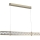 LED-dimmbarer Kristall-Pendelleuchter an Stahlseil ENRIQUE LED/20W//230V 3000-6000K + Fernbedienung