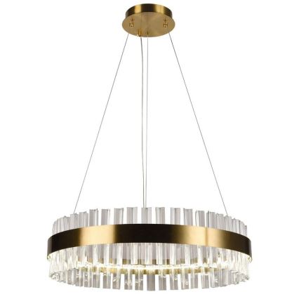 LED dimmbarer Kristall-Kronleuchter an Kabel LED/40W/230V 3000-6500K + Fernbedienung
