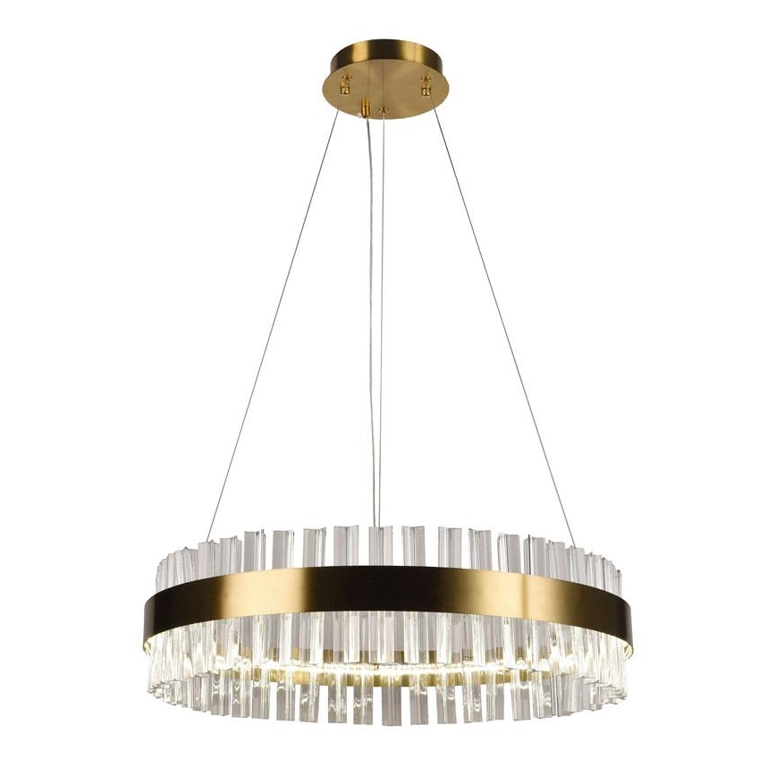 LED dimmbarer Kristall-Kronleuchter an Kabel LED/40W/230V 3000-6500K + Fernbedienung