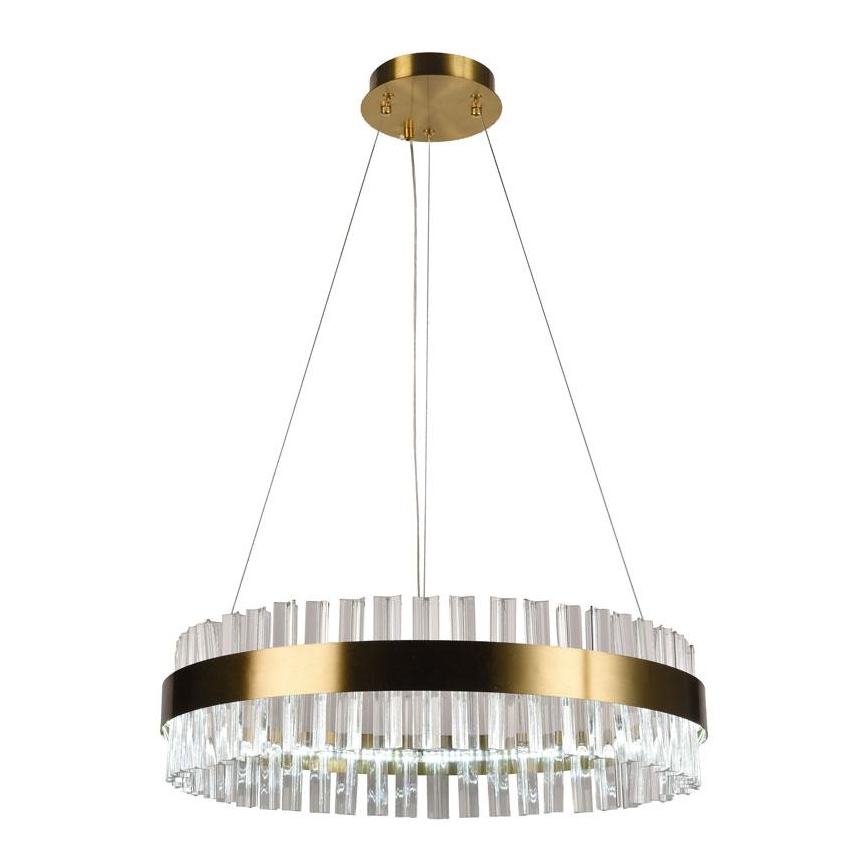 LED dimmbarer Kristall-Kronleuchter an Kabel LED/40W/230V 3000-6500K + Fernbedienung