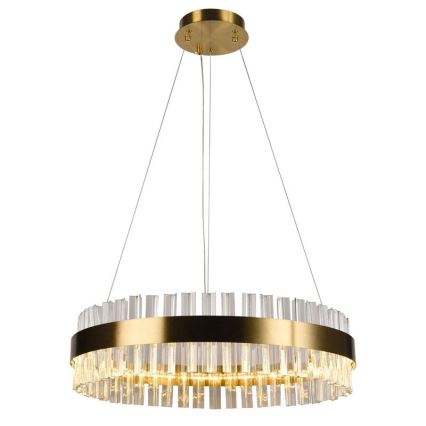 LED dimmbarer Kristall-Kronleuchter an Kabel LED/40W/230V 3000-6500K + Fernbedienung