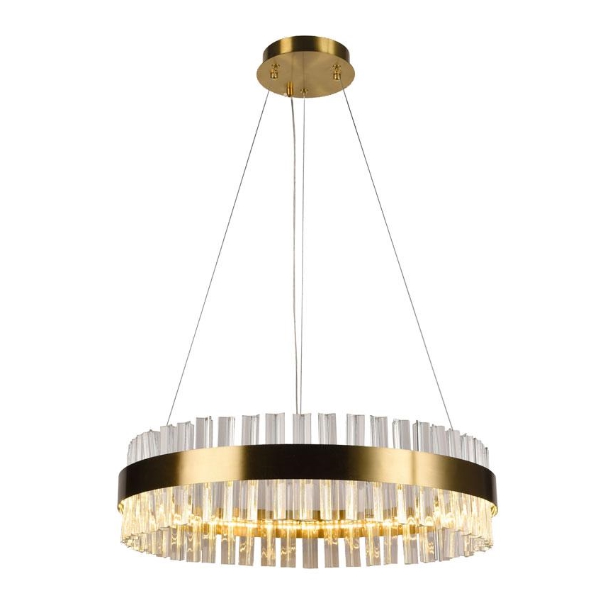 LED dimmbarer Kristall-Kronleuchter an Kabel LED/40W/230V 3000-6500K + Fernbedienung