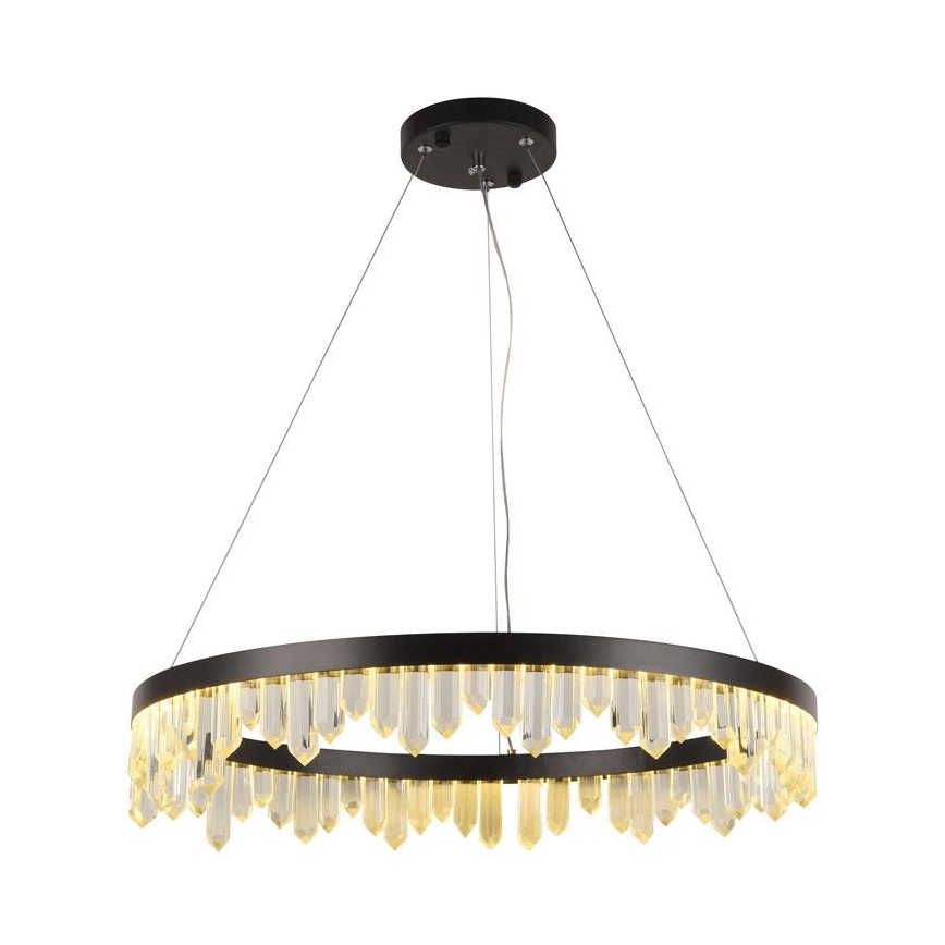 LED dimmbarer Kristall-Kronleuchter an Kabel LED/40W/230V 3000-6500K + Fernbedienung