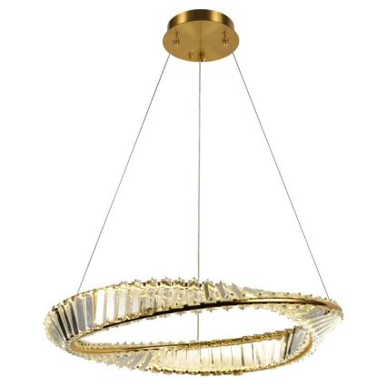 LED dimmbarer Kristall-Kronleuchter an Kabel LED/40W/230V 3000-6500K + Fernbedienung