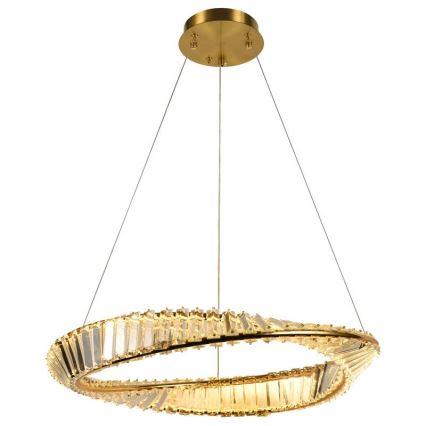 LED dimmbarer Kristall-Kronleuchter an Kabel LED/40W/230V 3000-6500K + Fernbedienung