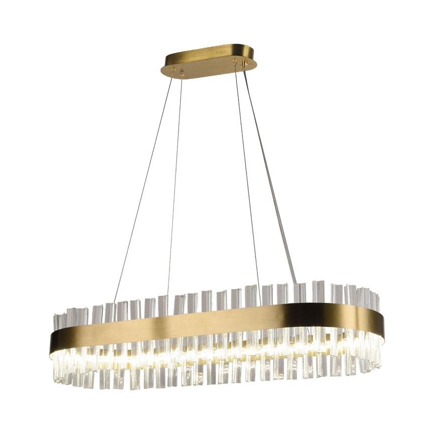 LED dimmbarer Kristall-Kronleuchter an Kabel LED/45W/230V 3000-6500K + Fernbedienung