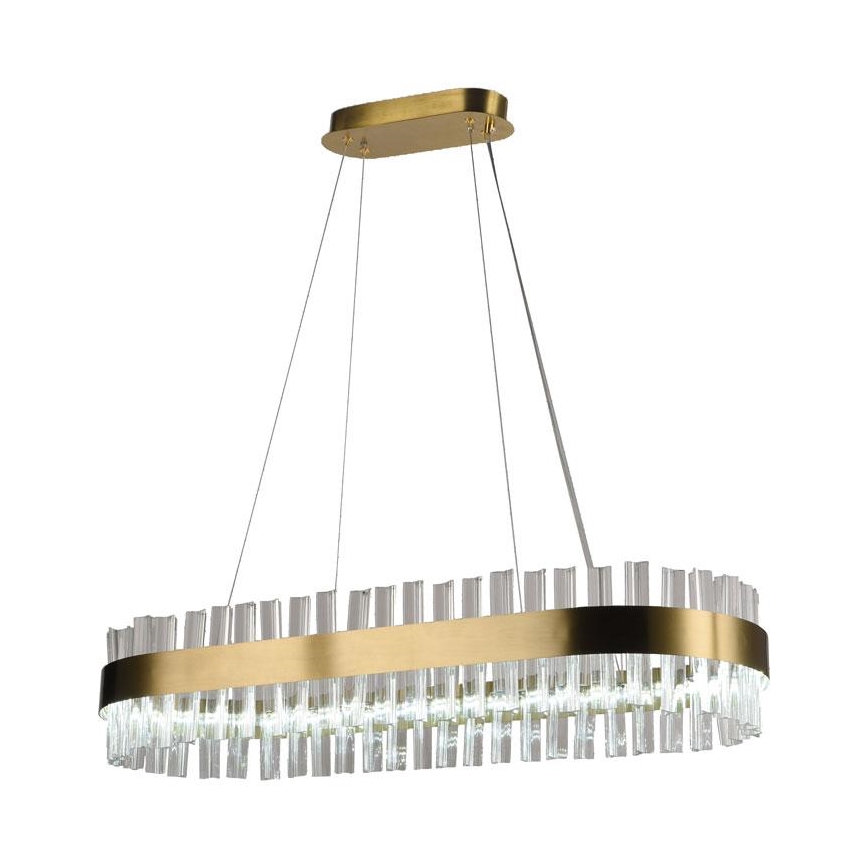 LED dimmbarer Kristall-Kronleuchter an Kabel LED/45W/230V 3000-6500K + Fernbedienung