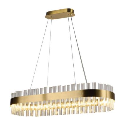 LED dimmbarer Kristall-Kronleuchter an Kabel LED/45W/230V 3000-6500K + Fernbedienung