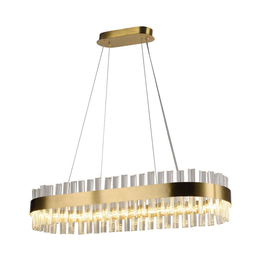 LED dimmbarer Kristall-Kronleuchter an Kabel LED/45W/230V 3000-6500K + Fernbedienung