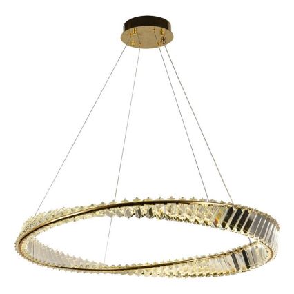 LED dimmbarer Kristall-Pendelleuchter an Kabel LED/50W/230V 3000-6500K + Fernbedienung