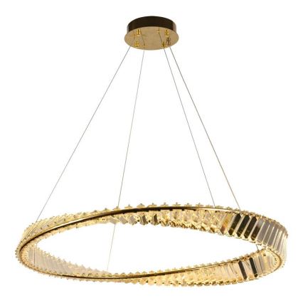 LED dimmbarer Kristall-Pendelleuchter an Kabel LED/50W/230V 3000-6500K + Fernbedienung