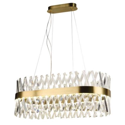LED dimmbarer Kristall-Pendelleuchter an Kabel LED/90W/230V 3000-6500K + Fernbedienung