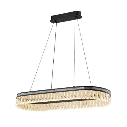 LED dimmbar Kristall-Kronleuchter mit Kabelaufhängung THALIA LED/50W/230V 3000-6000K + Fernbedienung