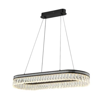 LED dimmbar Kristall-Kronleuchter mit Kabelaufhängung THALIA LED/50W/230V 3000-6000K + Fernbedienung