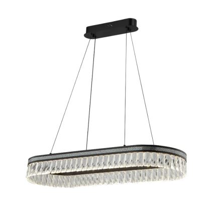 LED dimmbar Kristall-Kronleuchter mit Kabelaufhängung THALIA LED/50W/230V 3000-6000K + Fernbedienung