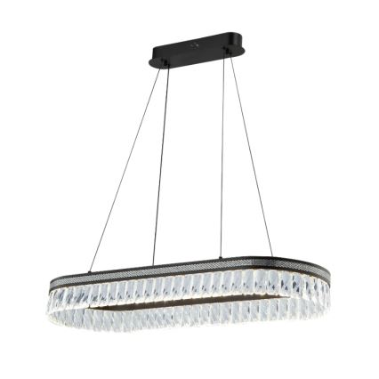 LED dimmbar Kristall-Kronleuchter mit Kabelaufhängung THALIA LED/50W/230V 3000-6000K + Fernbedienung