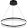 LED-dimmbarer Pendelleuchter an Stahlseil ALIANZ LED/60W/230V 3000-6000K Ø 80 cm + Fernbedienung