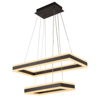 LED dimmbare Hängeleuchte an Kabel LED/130W/230V 3000-6500K + Fernbedienung