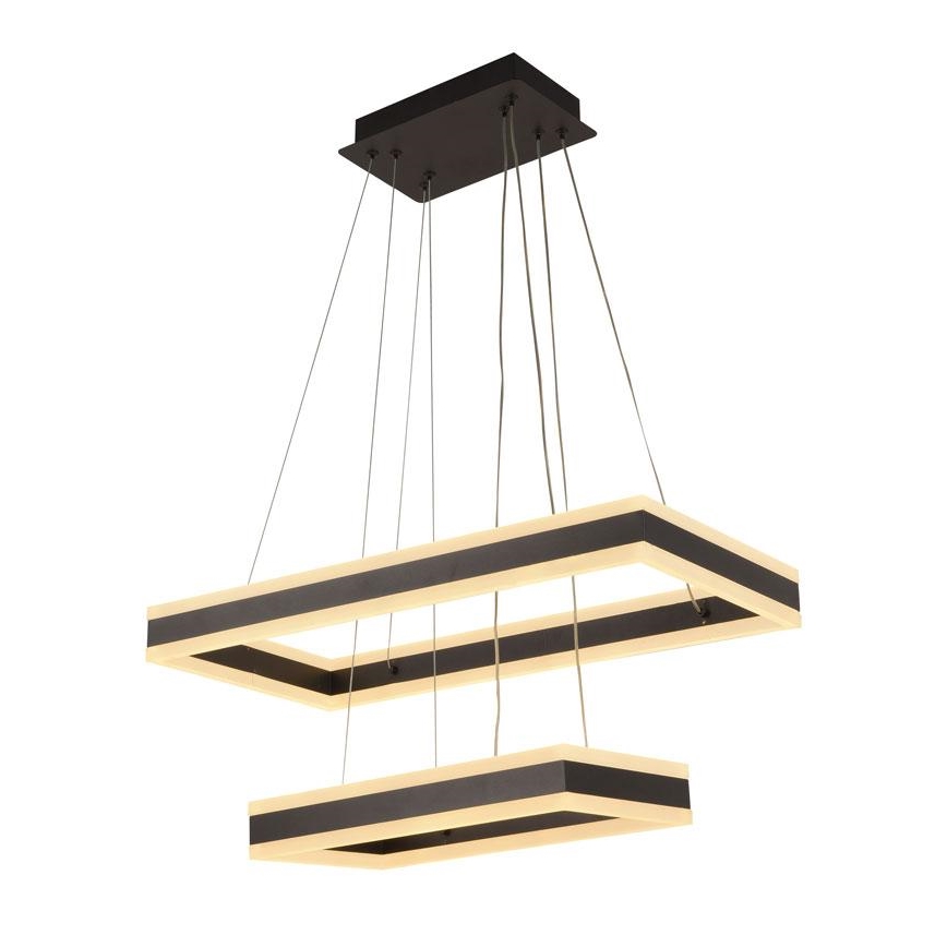LED dimmbare Hängeleuchte an Kabel LED/130W/230V 3000-6500K + Fernbedienung