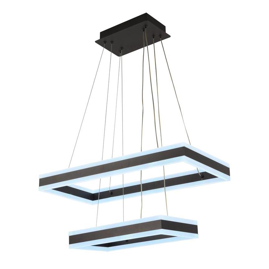 LED dimmbare Hängeleuchte an Kabel LED/130W/230V 3000-6500K + Fernbedienung