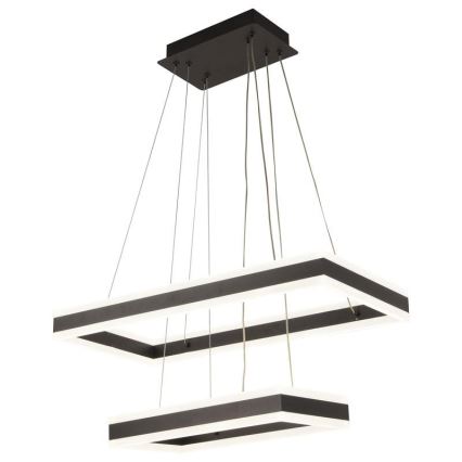 LED dimmbare Hängeleuchte an Kabel LED/130W/230V 3000-6500K + Fernbedienung