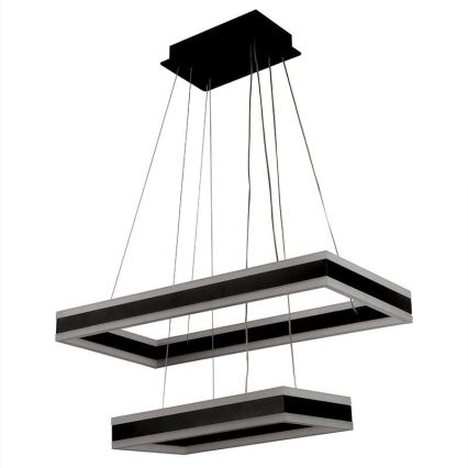 LED dimmbare Hängeleuchte an Kabel LED/130W/230V 3000-6500K + Fernbedienung