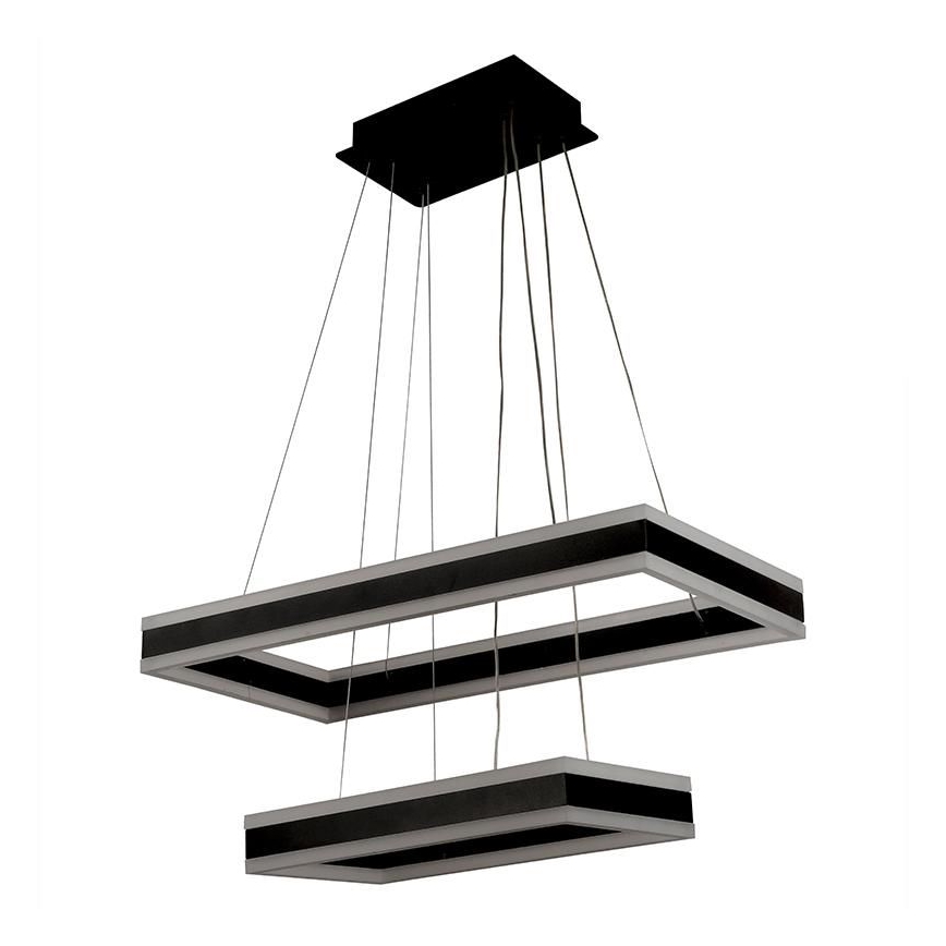 LED dimmbare Hängeleuchte an Kabel LED/130W/230V 3000-6500K + Fernbedienung