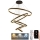 LED dimmbarer Seil-Pendelleuchter LED/420W/230V 3000-6500K Ø 100 cm + Fernbedienung