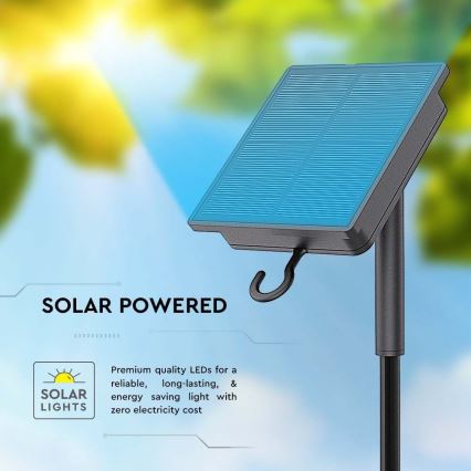 LED dimmbares Solarband LED/1,2W/3,7V 3000K IP67 1500 mAh 5m + Fernbedienung