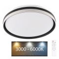 LED dimmbares Badezimmer-Deckenleuchte BARBARA LED/72W/230V Ø 48,5 cm 3000-6000K IP44 + Fernbedienung
