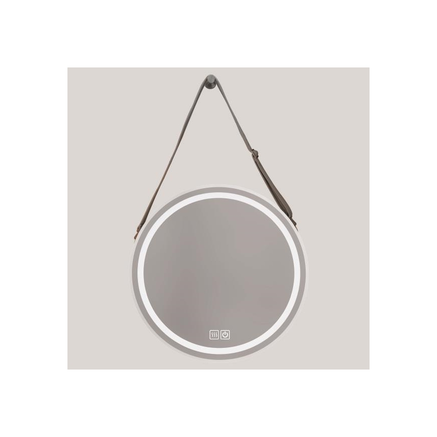 LED dimmbares, beheiztes Badezimmer-Spiegel mit Hintergrundbeleuchtung LED/20W/230V 4000K IP44