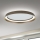 LED Dimmbares Deckenleuchte MANTA LED/38W/230V 2700/3000/4000K Ø 45 cm Braun