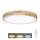 LED Dimmbares Deckenleuchte SOLID OAK LED/60W/230V 3000-6500K Eiche Ø 51 cm + Fernbedienung