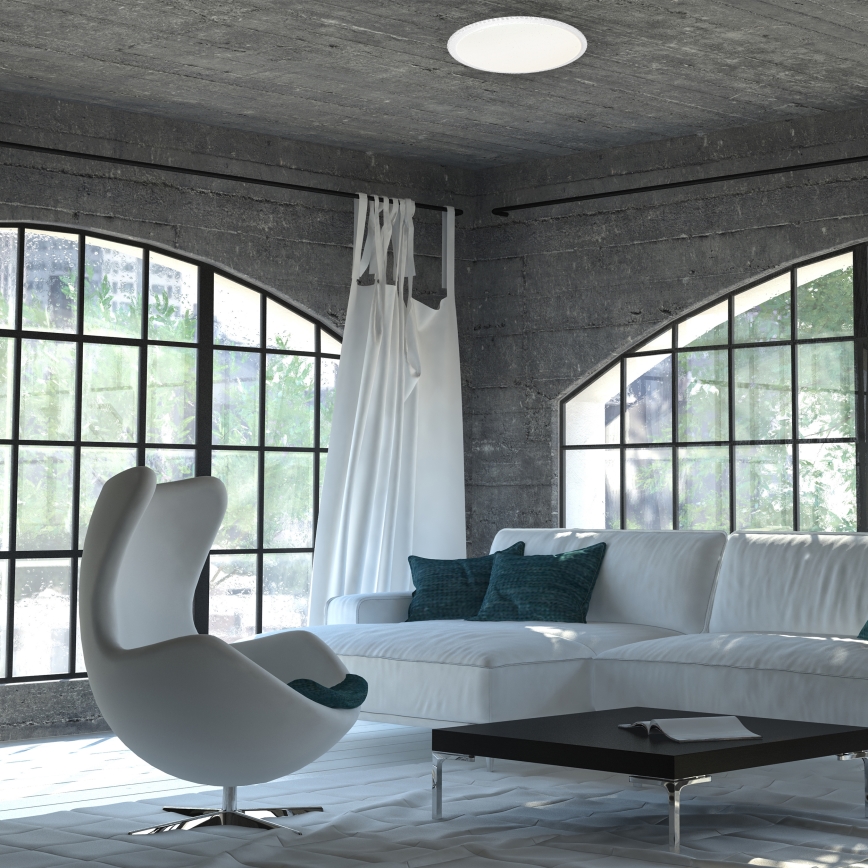 LED Dimmbares Deckenleuchte CRUZ LED/40W/230V 2000lm + Fernbedienung