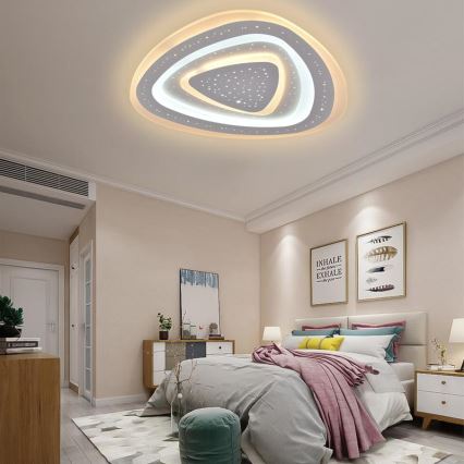 LED Dimmbares Deckenleuchte LED/105W/230V 3000-6500K + Fernbedienung