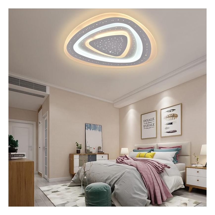 LED Dimmbares Deckenleuchte LED/105W/230V 3000-6500K + Fernbedienung