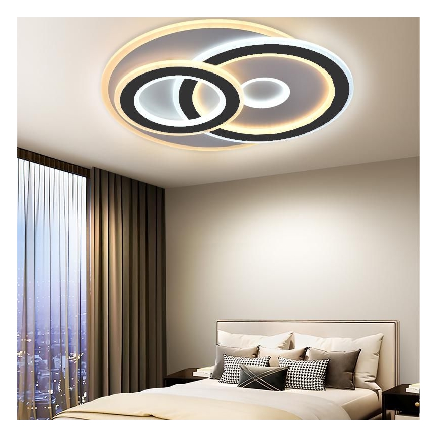 LED Dimmbares Deckenleuchte LED/105W/230V 3000-6500K + Fernbedienung