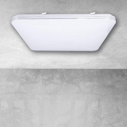 LED Dimmbares Deckenleuchte PALERMO LED/72W/230V + Fernbedienung