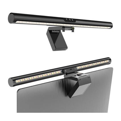 LED dimmbares Touch-Monitorlicht LED/5W/5V 3000/4000/5000/6000K 42 cm schwarz