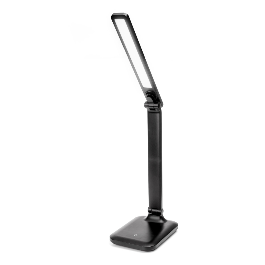 LED Dimmbares Touch Tischlicht mit USB-Anschluss REMUS LED/5W/230V Schwarz
