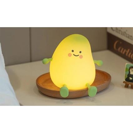 LED-dimmbares, wiederaufladbares Nachtlicht für Kinder LED/1W/5V 3000K 800 mAh Mango
