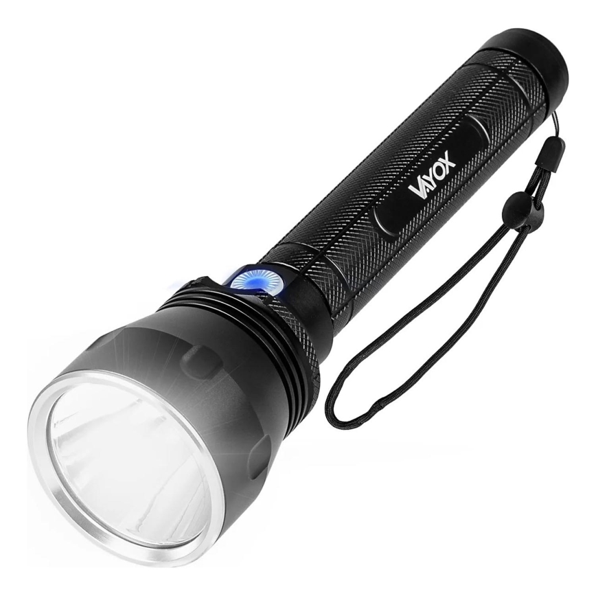 LED Dimmbares wiederaufladbares Taschenlampe LED/20W/5V IPX5 1570 lm 8400 mAh