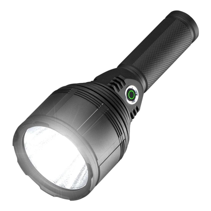 LED Dimmbares wiederaufladbares Taschenlampe LED/30W/5V IPX7 3000 lm 4200 mAh