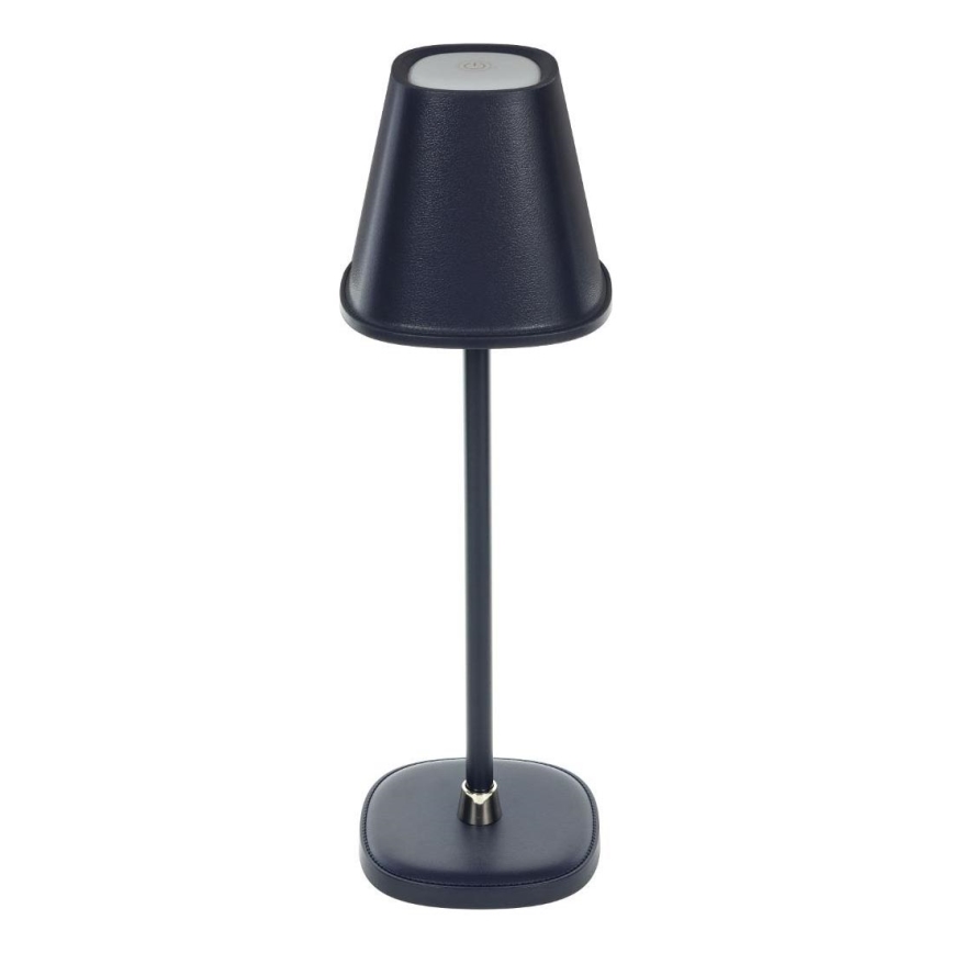 LED Dimmbares wiederaufladbares Tischlicht LED/3W/1800 mAh Dunkelblau