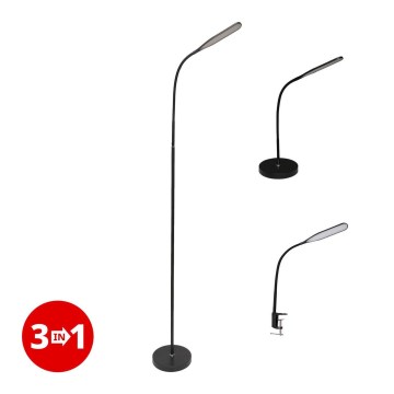 LED-Dimmleuchte 3in1 LED/10W/230V 3000/4000/6000K CRI 90 Schwarz