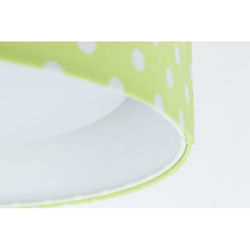 LED Dimmbares Kinder-Deckenleuchte SMART GALAXY KIDS LED/24W/230V 3000-6500K grüne/weiße Punkte + Fernbedienung