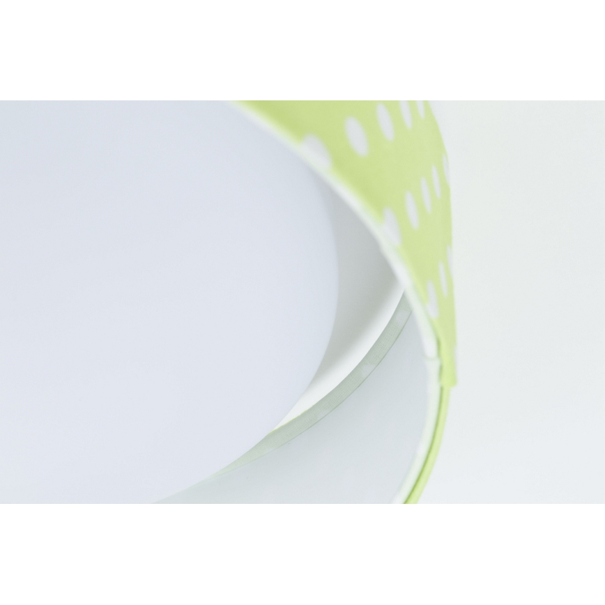 LED Dimmbares Kinder-Deckenleuchte SMART GALAXY KIDS LED/24W/230V 3000-6500K grüne/weiße Punkte + Fernbedienung